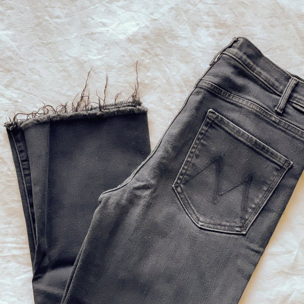 Mother The Hustler Jeans, size 31, Black